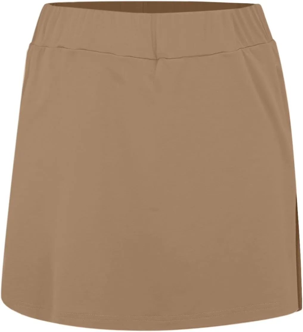 Skorts for Women with Pockets High Waist Tummy Control Women's Yoga Shorts Dressy Casual Athletic Tennis Mini Skirts