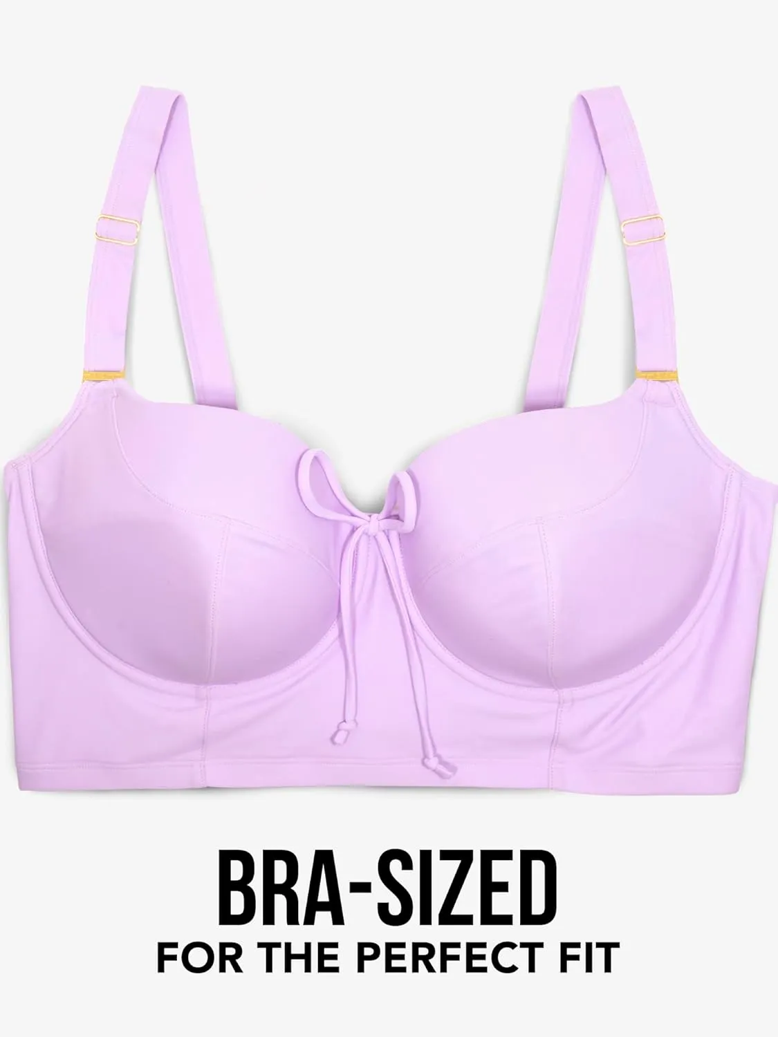 Smart & Sexy Women's Swimwear Underwire Bikini Top  Lightly Lined for Comfort and Shape