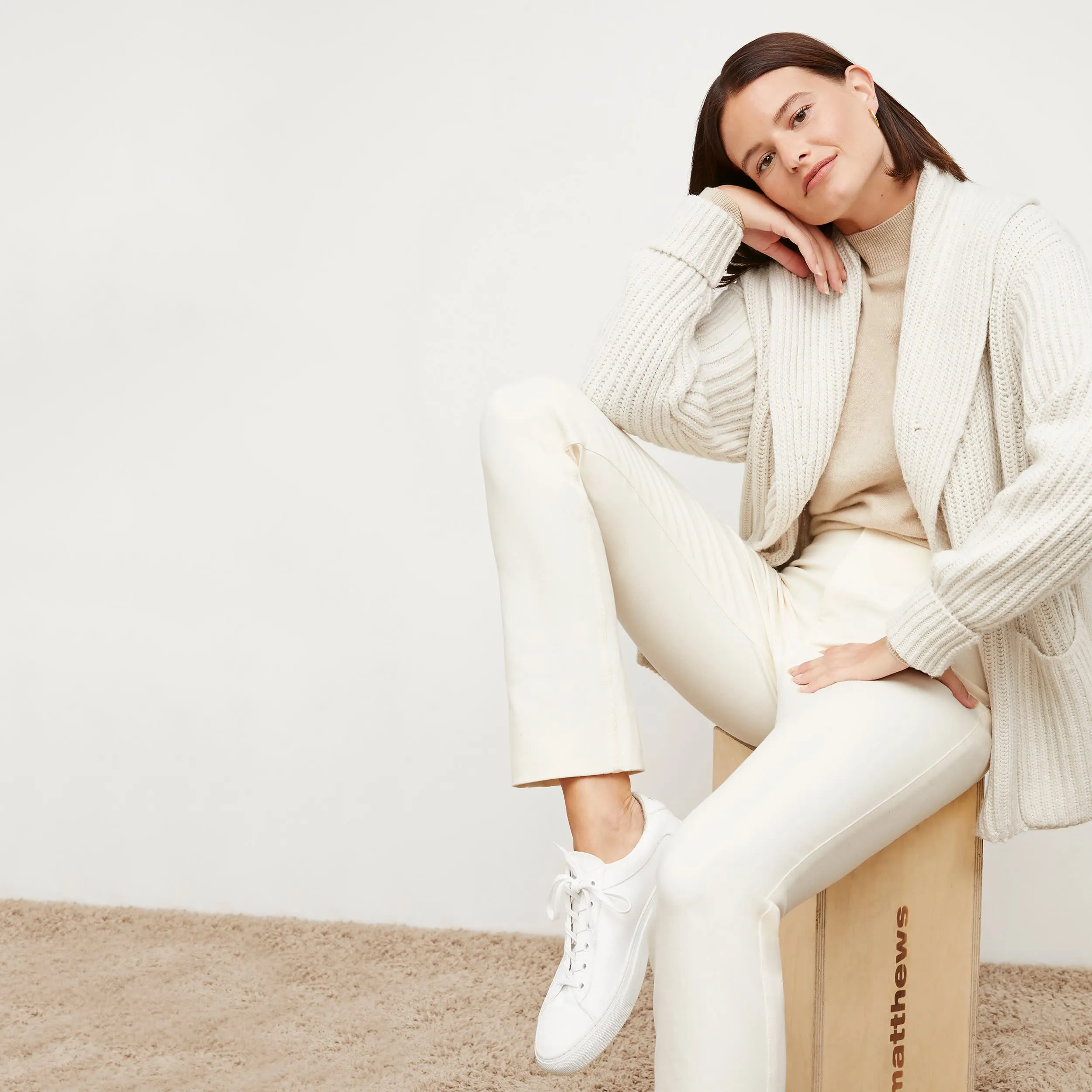 Snyder Jacket - Lush Merino :: Ivory