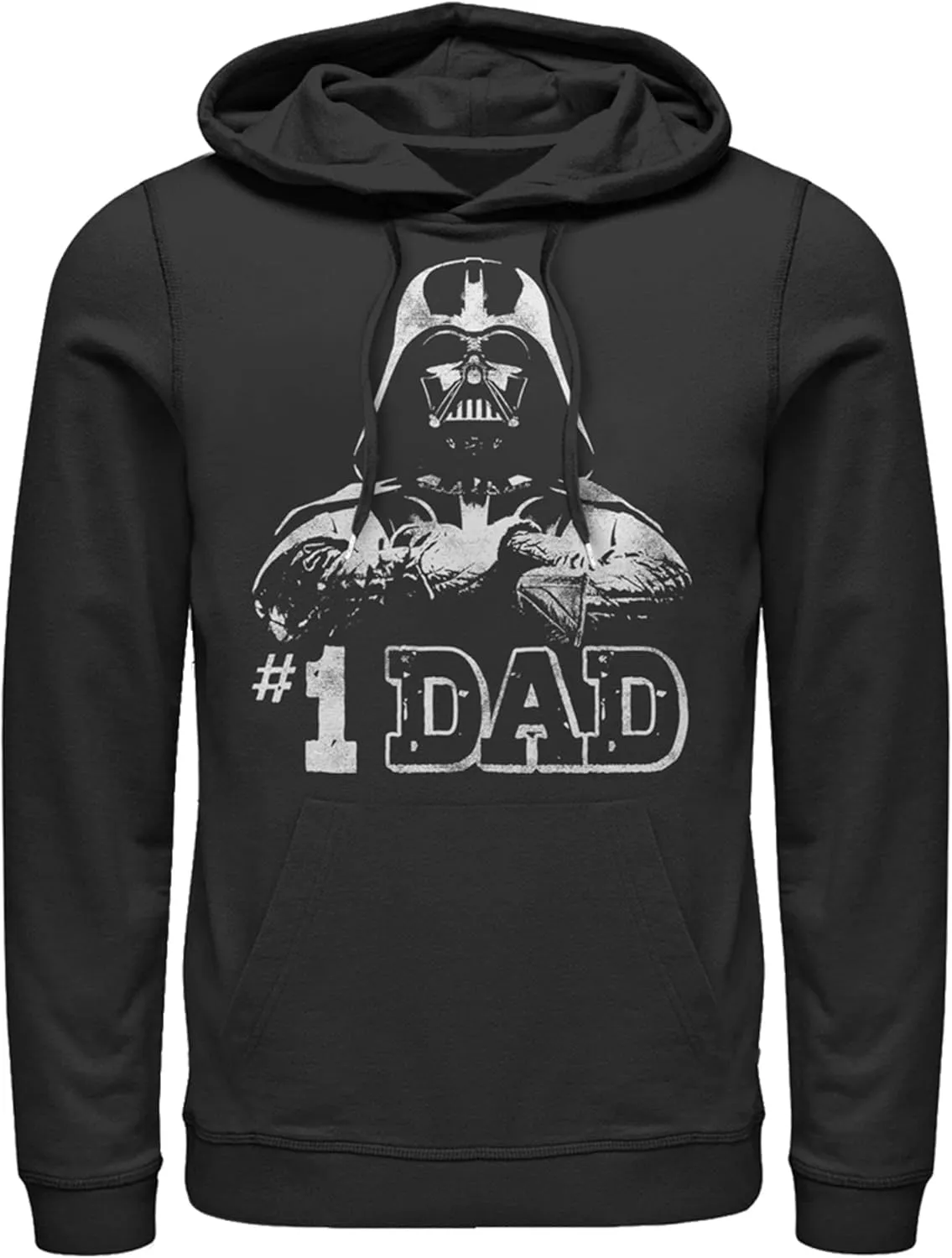 STAR WARS Men's Darth Vader #1 Dad Pull Over Hoodie