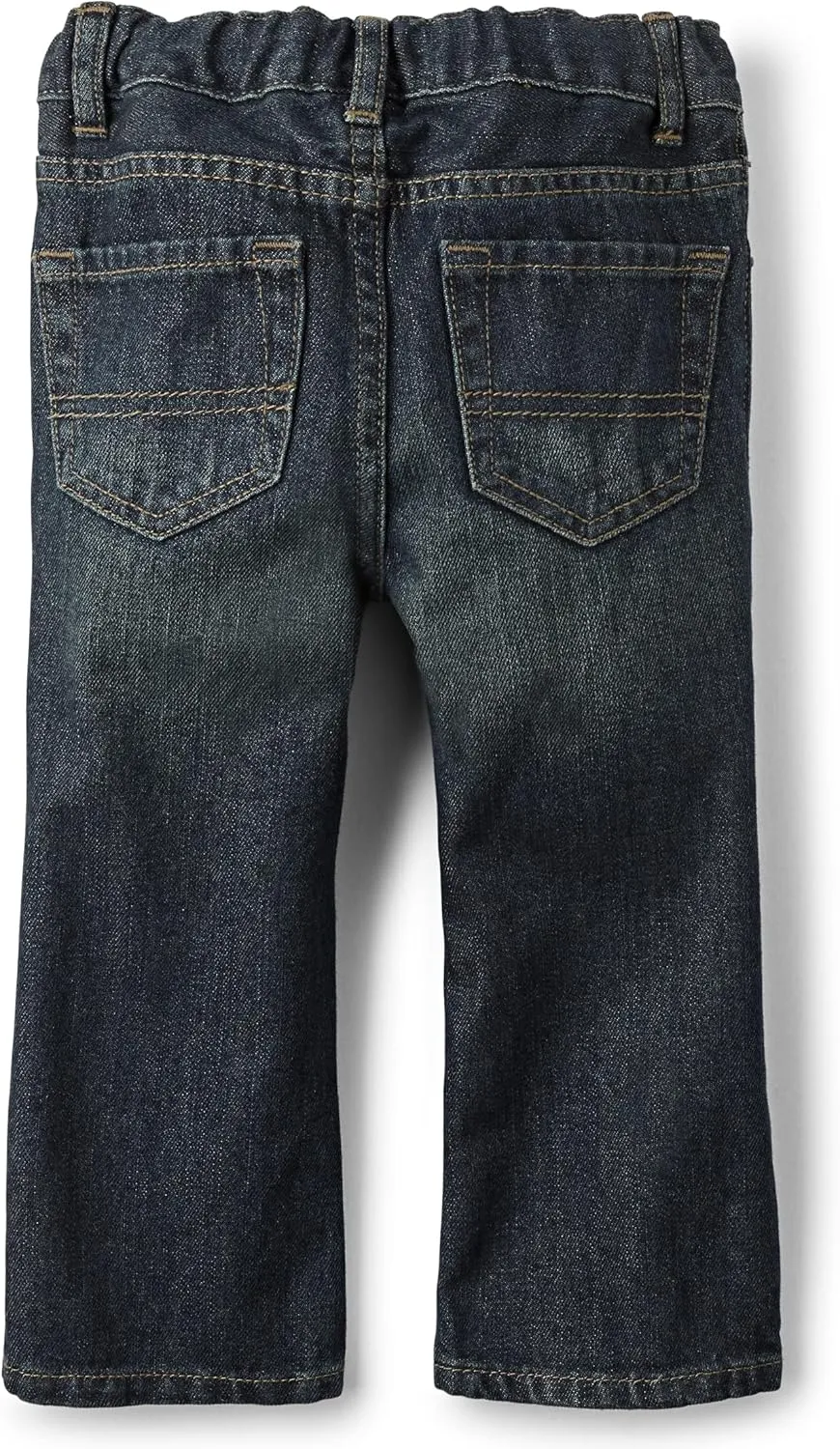 The Children's Place Baby Boys and Toddler Multipack Basic Bootcut Jeans