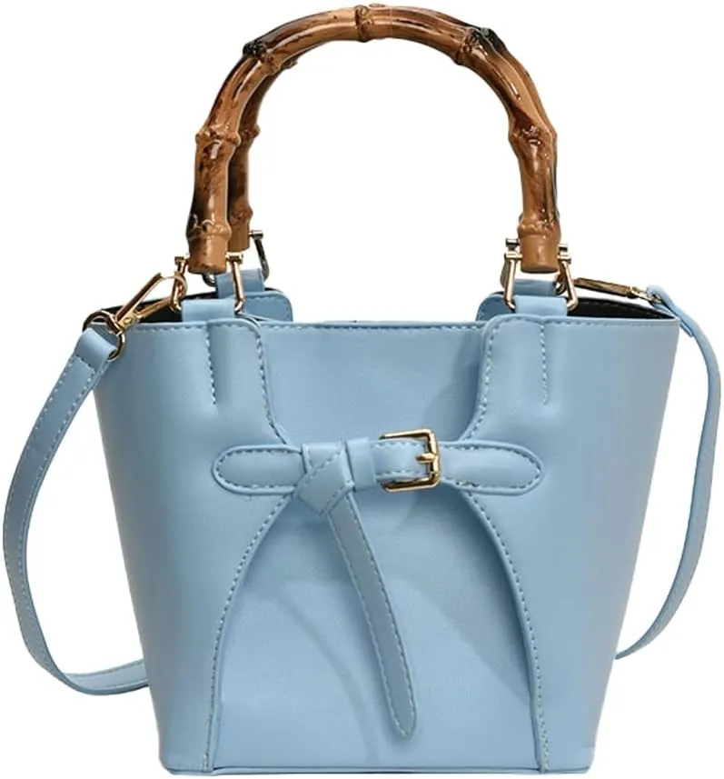 Top Handle Shoulder Crossbody Bag Elegant Bucket Bag Satchel Purse for Travel 2025