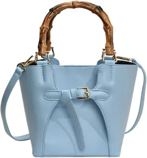 Top Handle Shoulder Crossbody Bag Elegant Bucket Bag Satchel Purse for Travel 2025