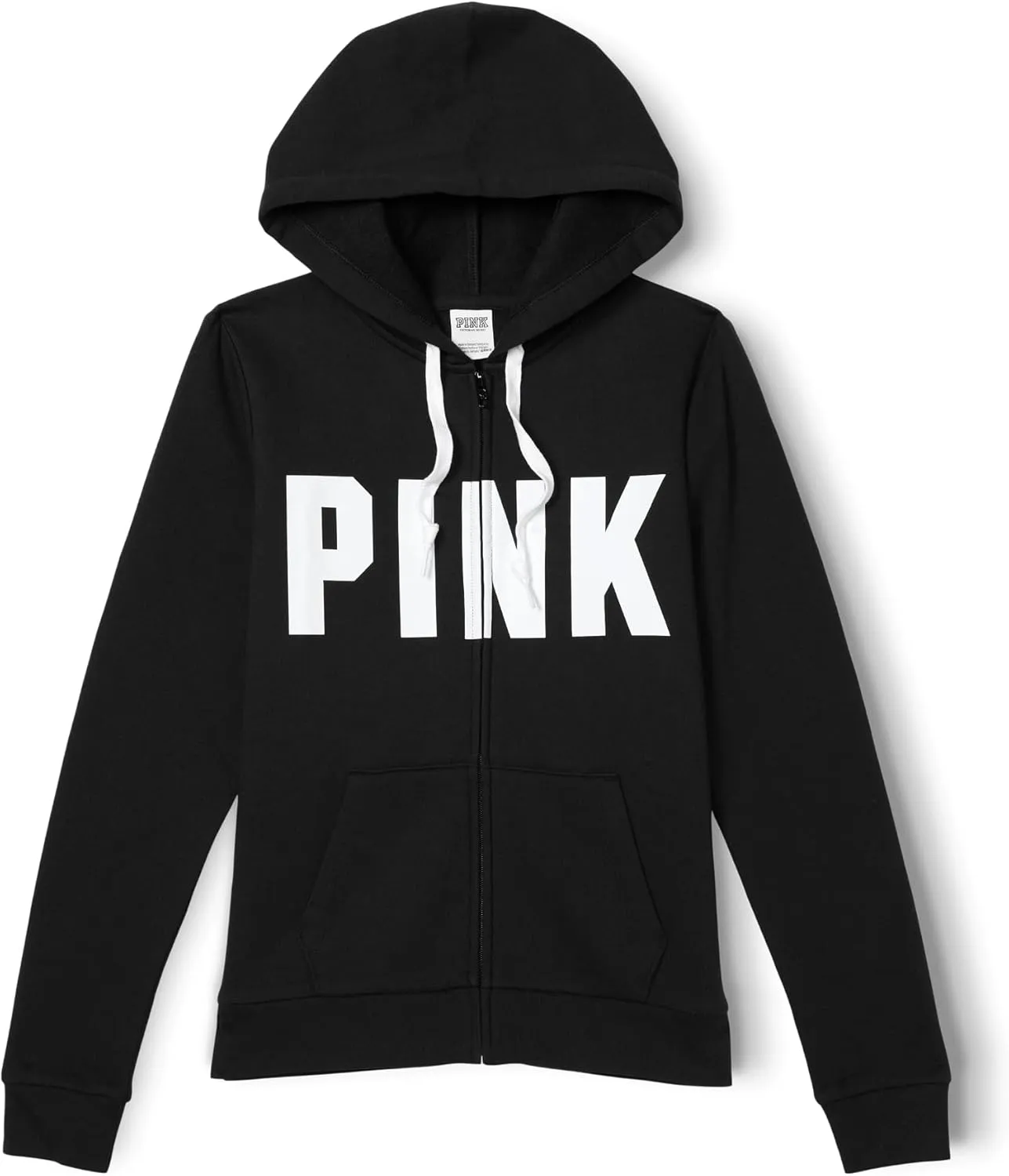 Victoria's Secret Women's PINK Logo Full Zip-up Sweatshirt (XS-XXL)
