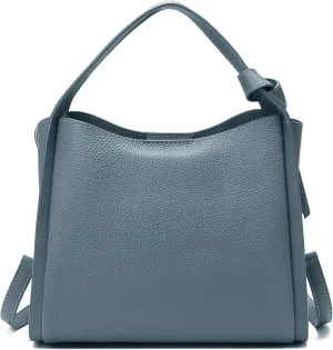 Women Genuine Leather Shoulder Bag Fashion Top-handle Handbag Crossbody Purse for Lady