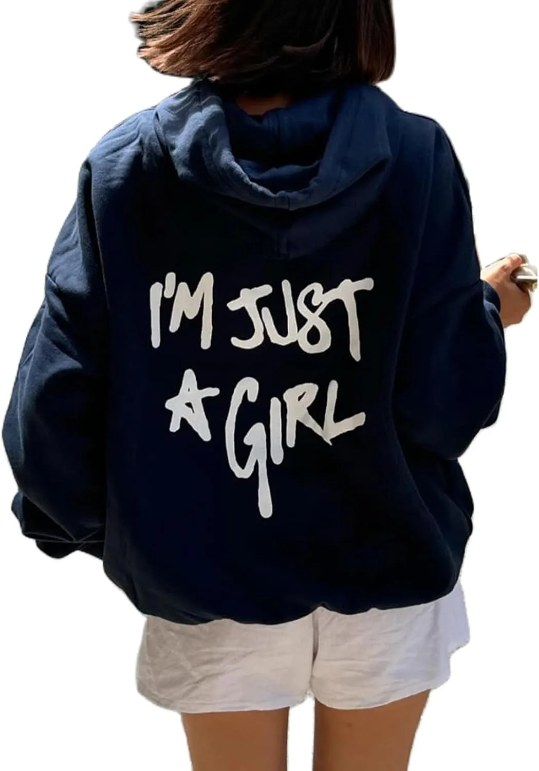 Women Graphic Hoodie Sweatshirt Y2K Fairy Grunge Loose Oversized Long Sleeve Hooded Pullover Fall Winter Streetwear