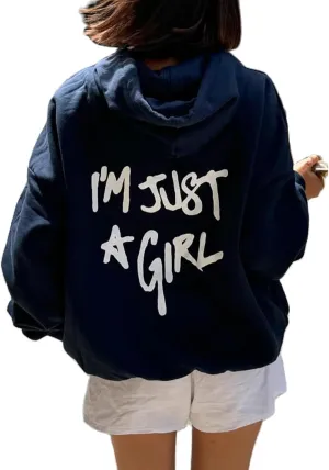 Women Graphic Hoodie Sweatshirt Y2K Fairy Grunge Loose Oversized Long Sleeve Hooded Pullover Fall Winter Streetwear