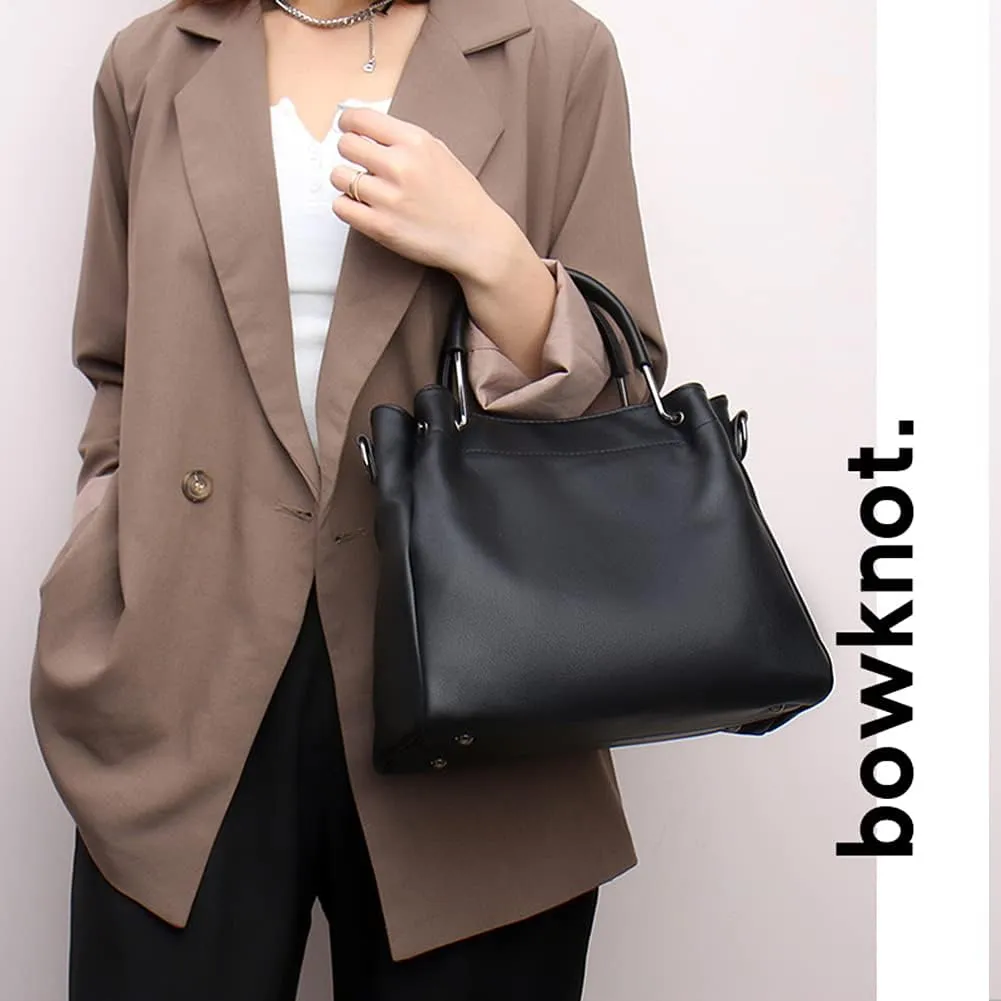 Women Purse and Handbag Soft Leather Shoulder Bag Ladies Work Top Handle Satchel