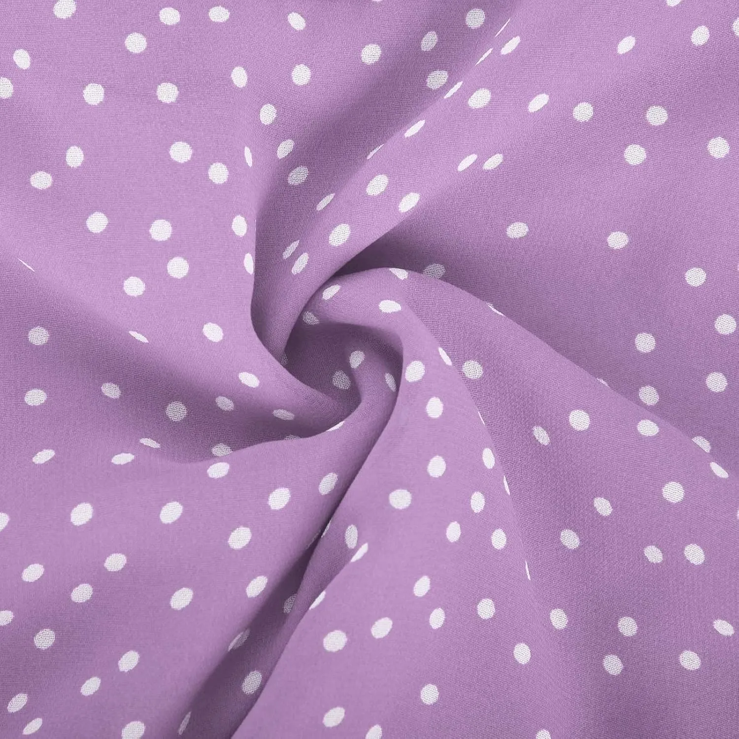 Women's 2024 Summer Casual Boho Sundress Polka Dot Short Sleeve V Neck Flowy Midi Dresses Chiffon Beach Dress
