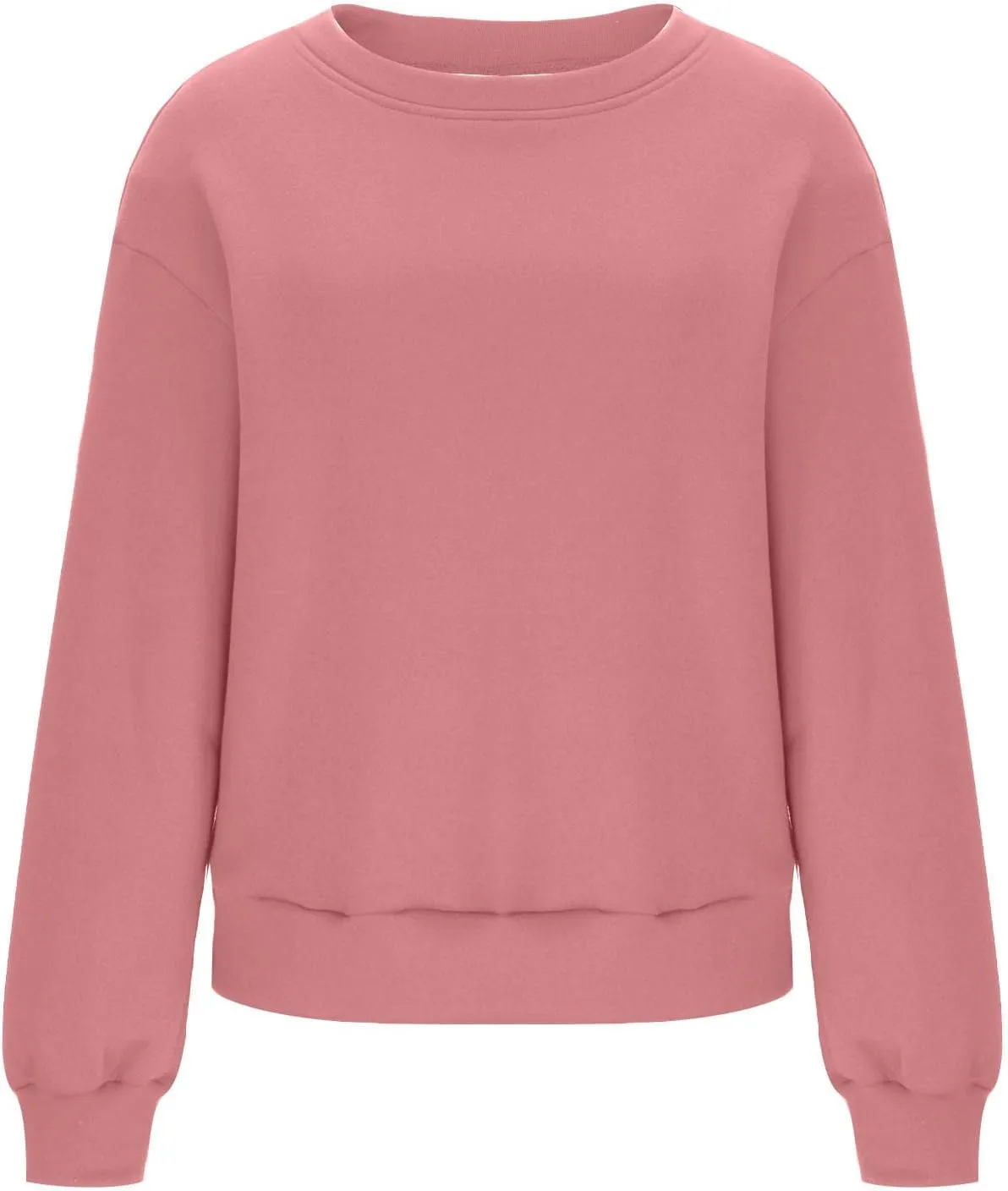 Womens Hoodies Oversized Long Sleeve Casual Shirts Soild Lightweight Pullover Sweatshirt Fall Fashion Clothes 2024