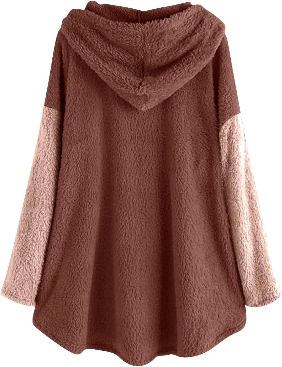 Women's Oversized Zip Up Sherpa Hoodie Fuzzy Fleece Jacket Cat Kitty Print Lightweight Faux Shearling A Line Teddy Coat