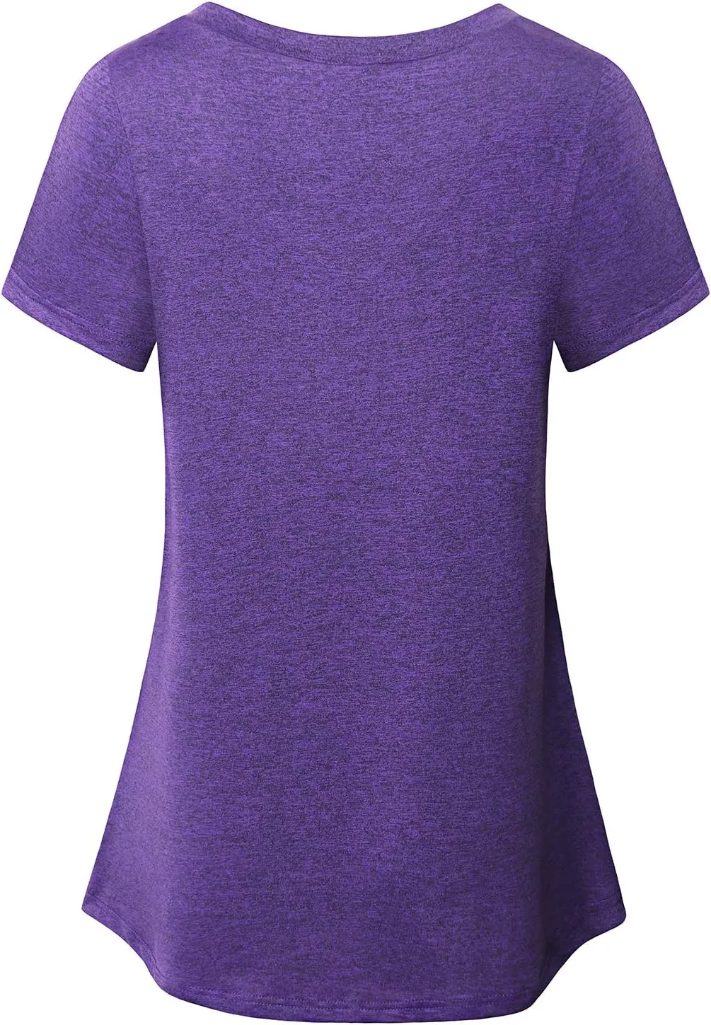 Womens Short Sleeve Tops Workout Athletic Sports Yoga Shirts