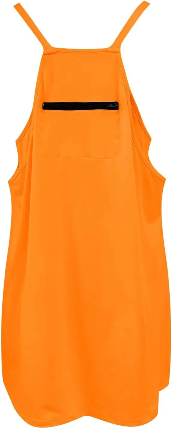 Womens Tennis Dress Workout Mini Dress with Shorts Sleeveless Spaghetti Straps Golf Athletic Dresses 2025