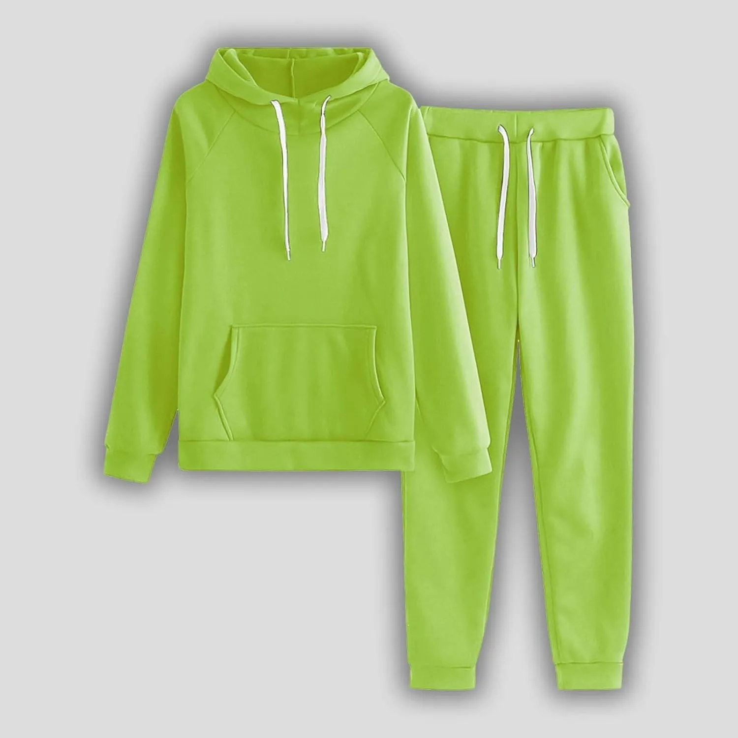 Women's Two Piece Outfits Set Long Sleeve V Neck Clothes Sweatshirt Pullover Tops Wide Leg Pants Sets