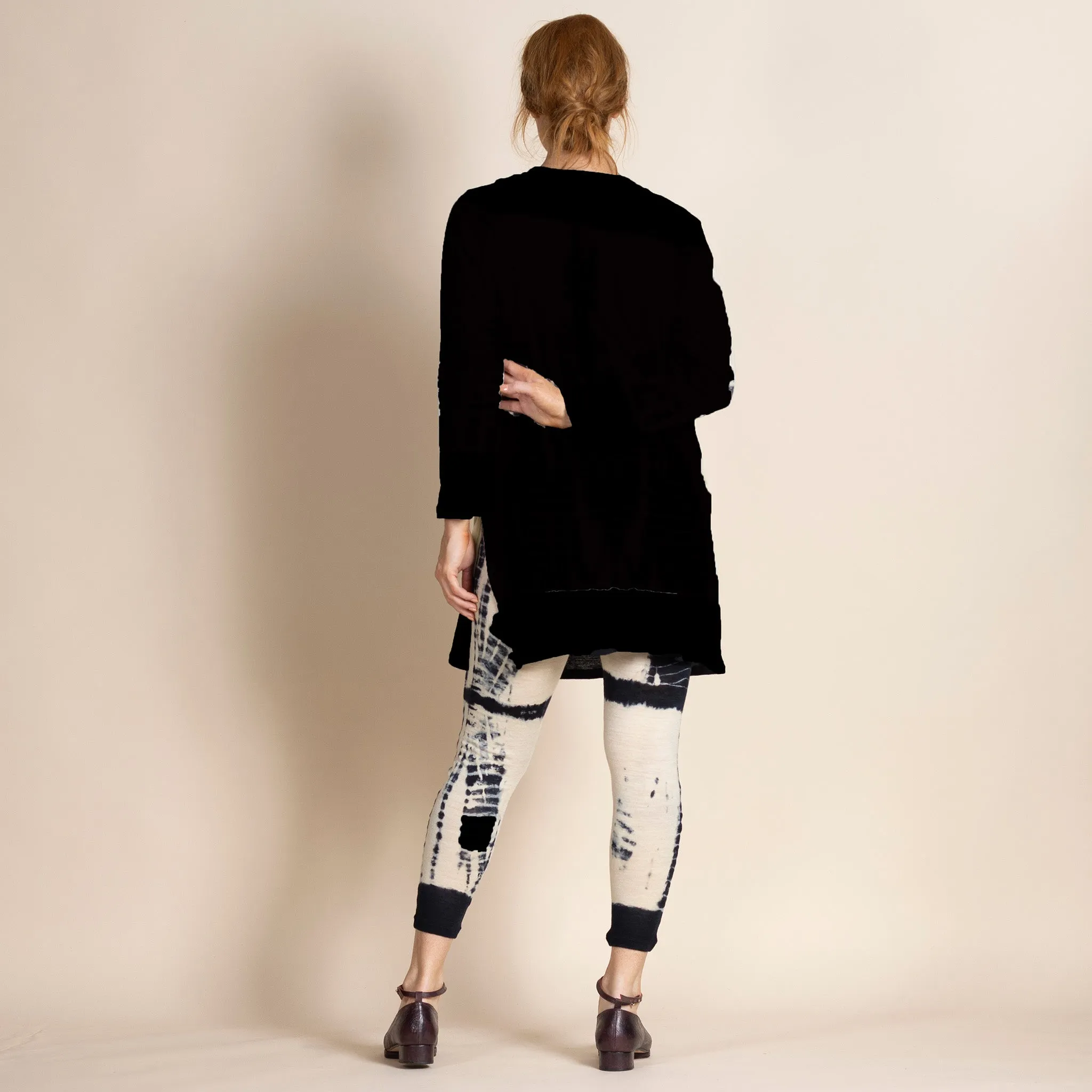 wool jersey nehru tunic