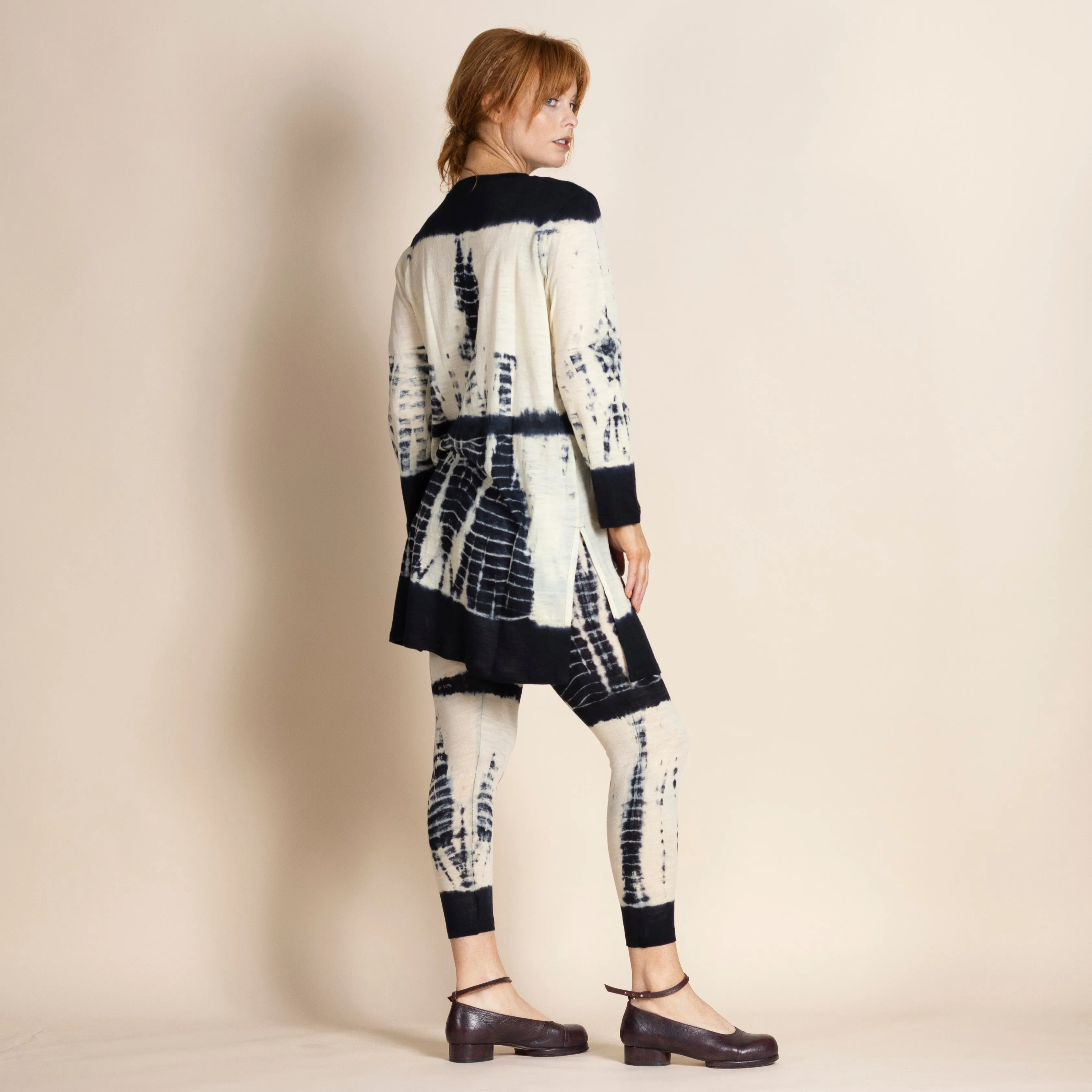 wool jersey nehru tunic