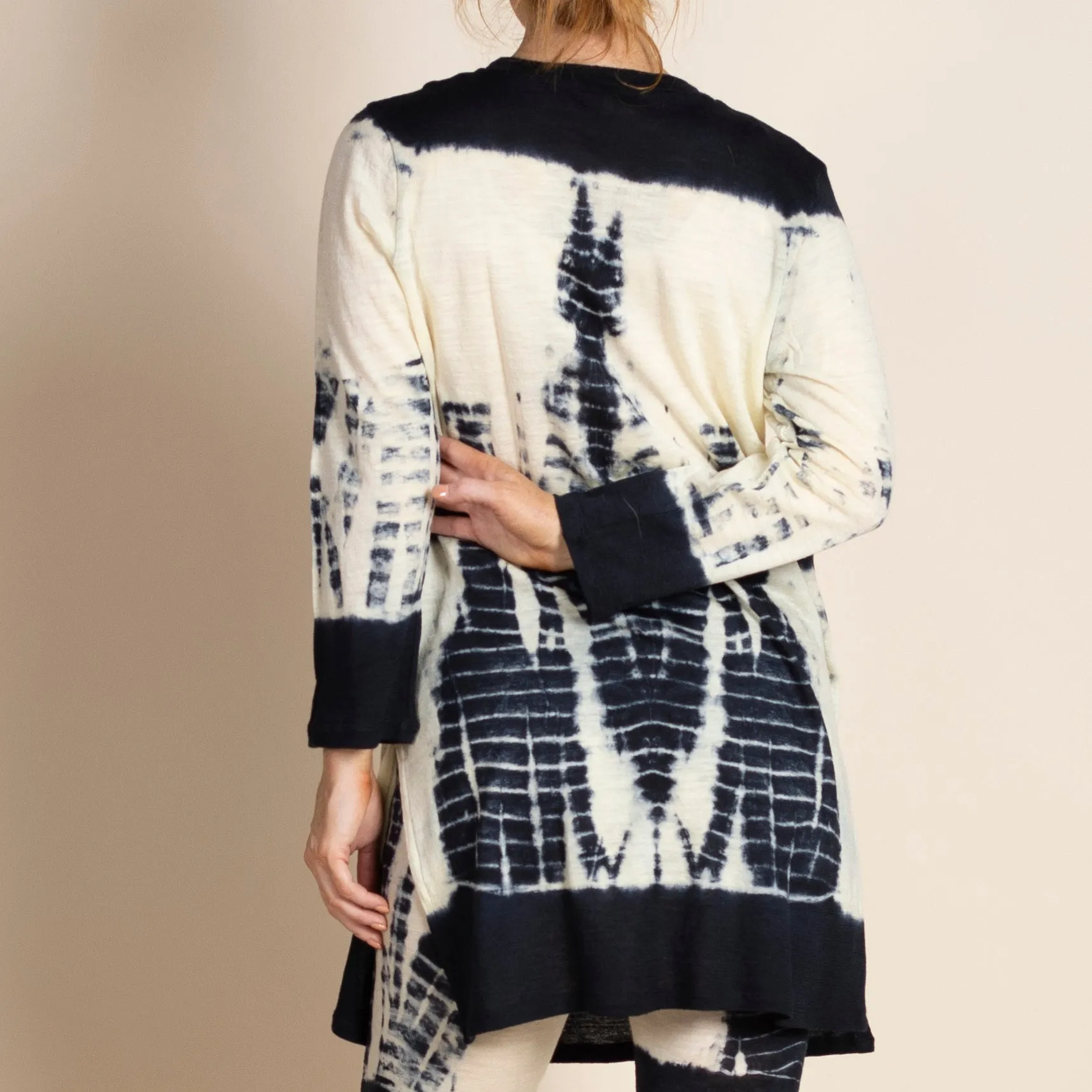 wool jersey nehru tunic