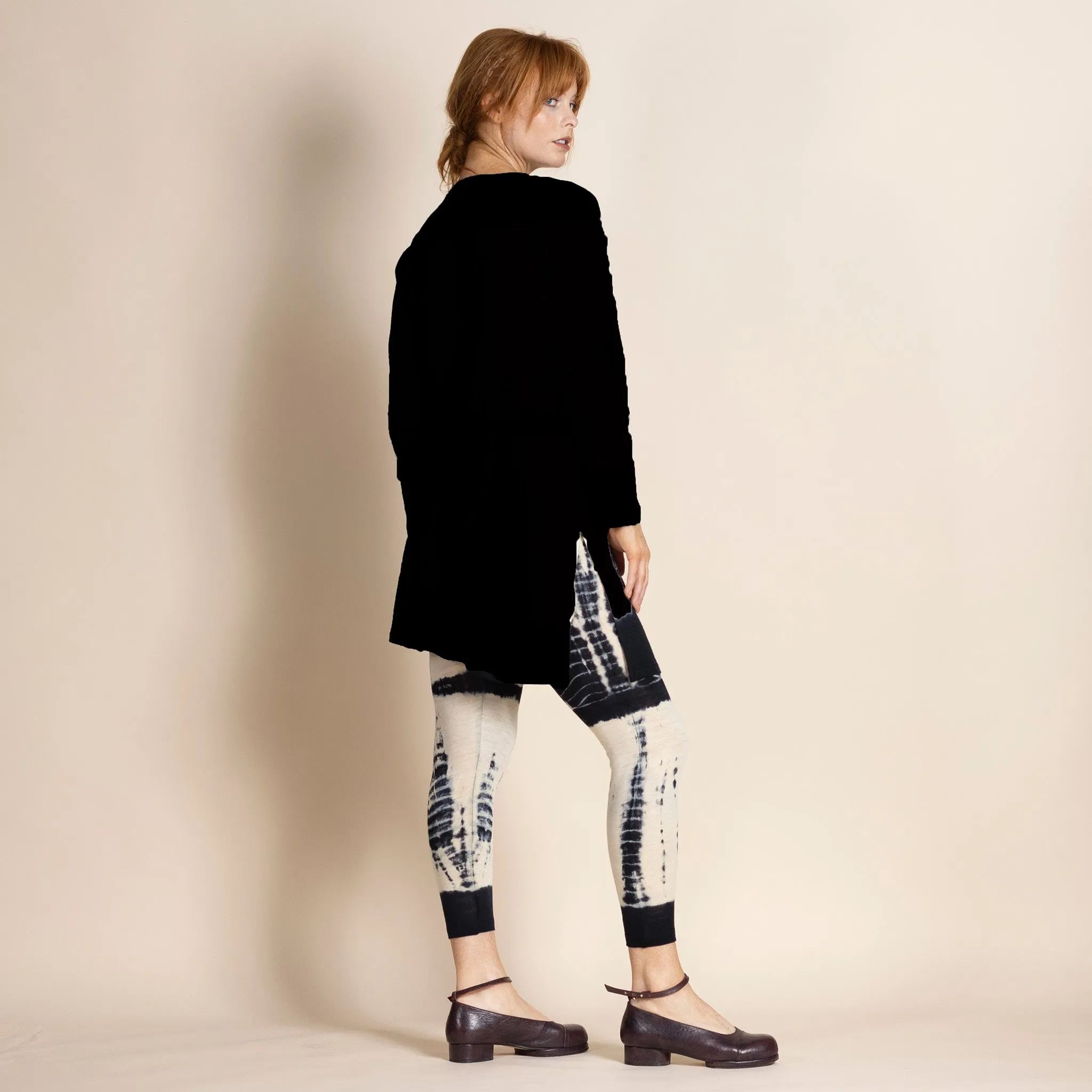 wool jersey nehru tunic