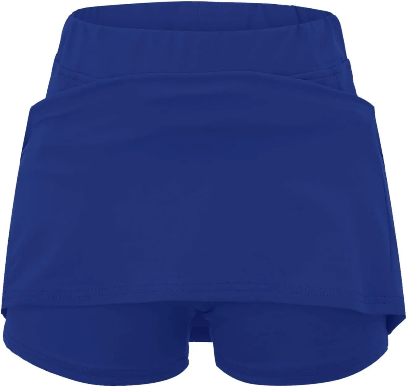 Yoga Skorts for Women Elastic Athletic Tennis Inner Shorts Tummy Control High Waist Strech Sports Skirts with Pockets