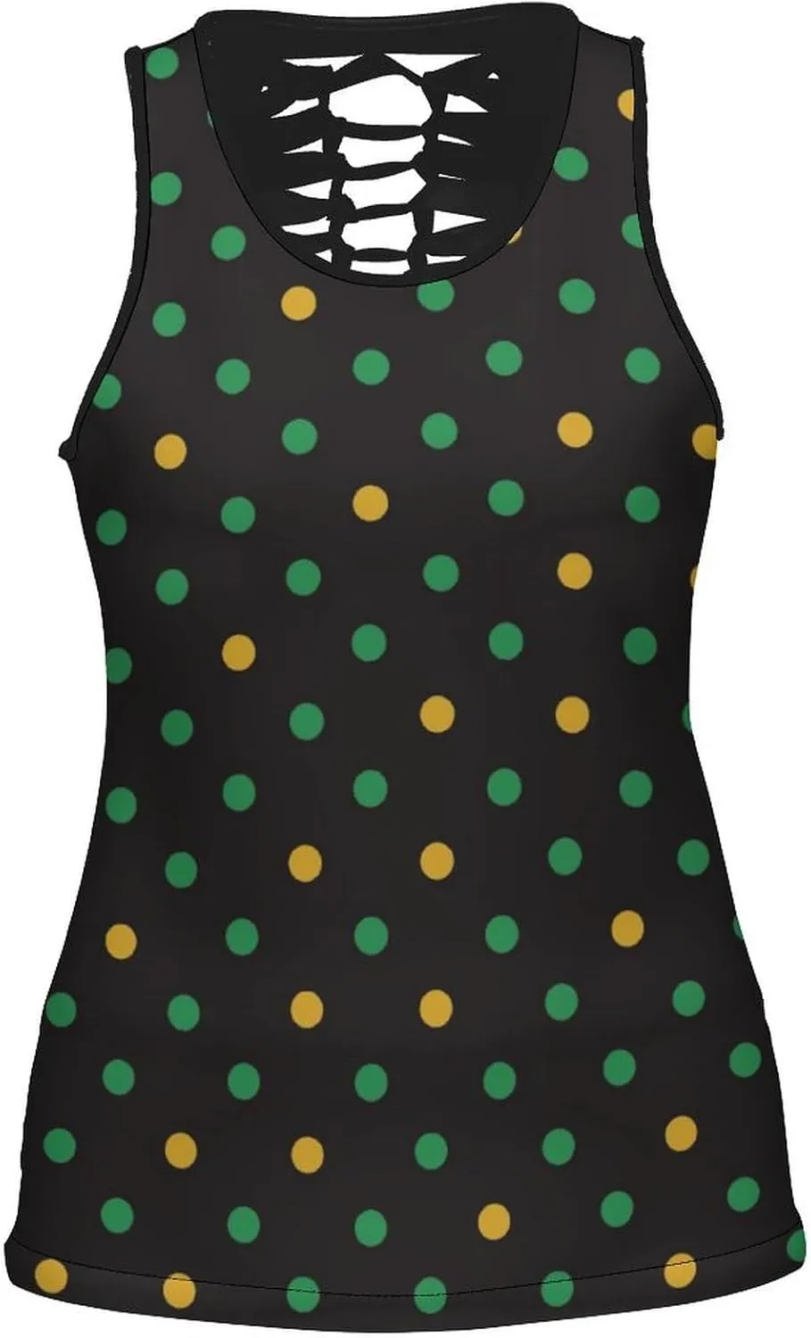 Zakqeik Jamaica Womens Basic Crop Tank Top Casual Solid Round Neck Sleeveless Camisole