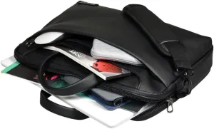 Zurich Top Loading Padded Case Shoulder Bag for 14/15.6-Inch Laptops, Black
